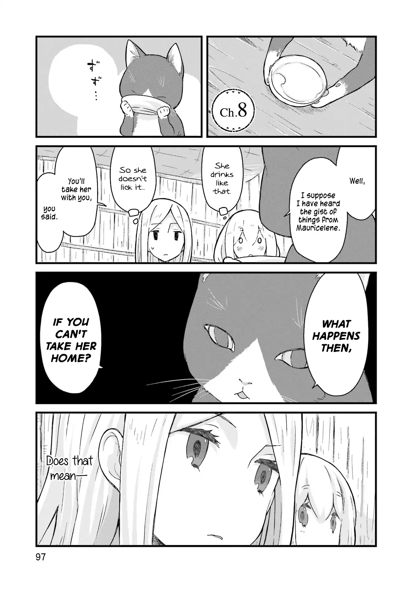 Yotsukoto Chapter 8 page 1 - Chapter 8