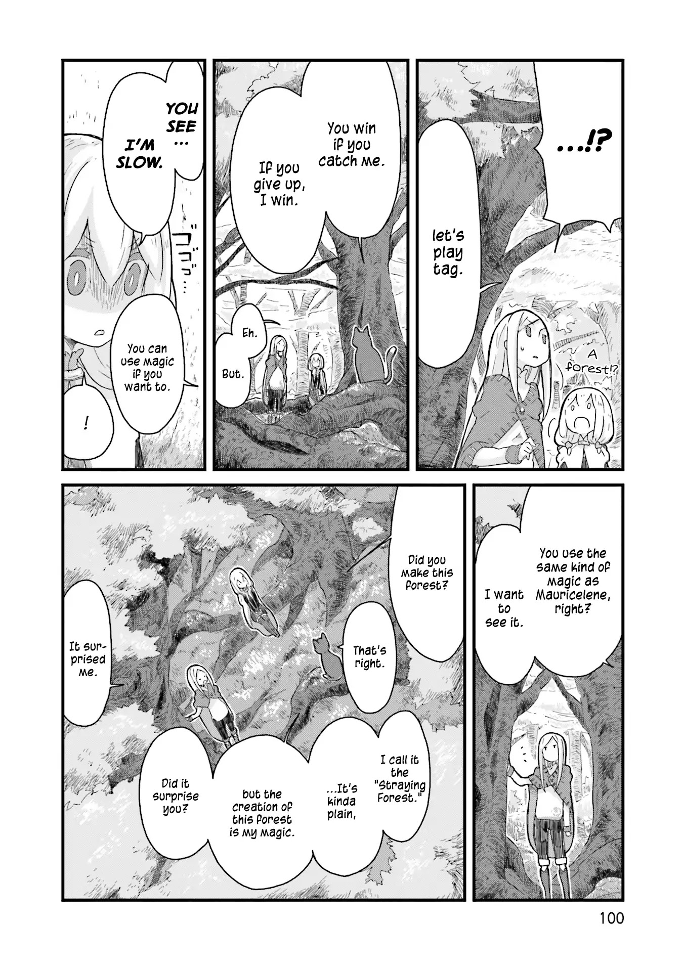 Yotsukoto Chapter 8 page 4 - Chapter 8