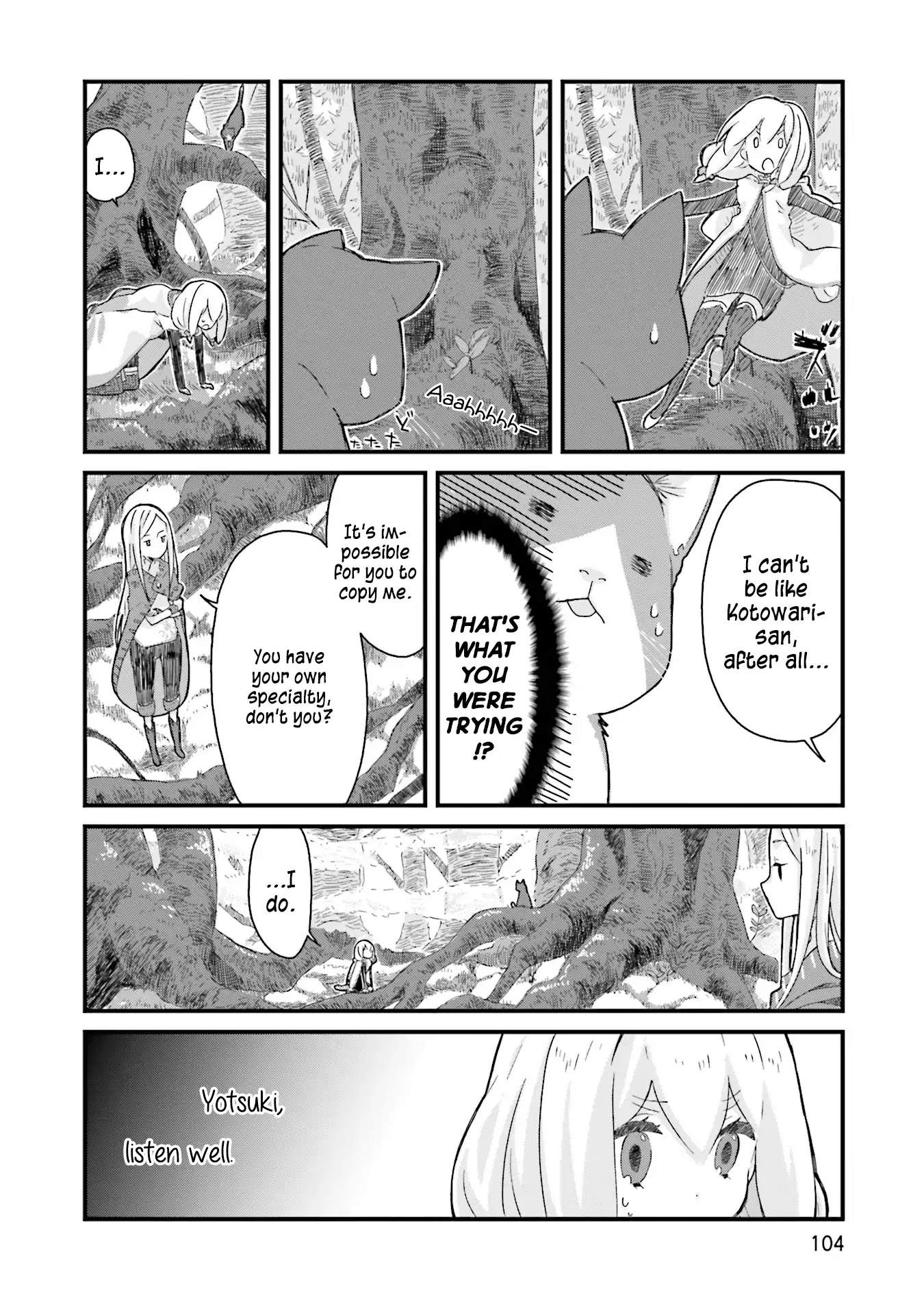 Yotsukoto Chapter 8 page 8 - Chapter 8