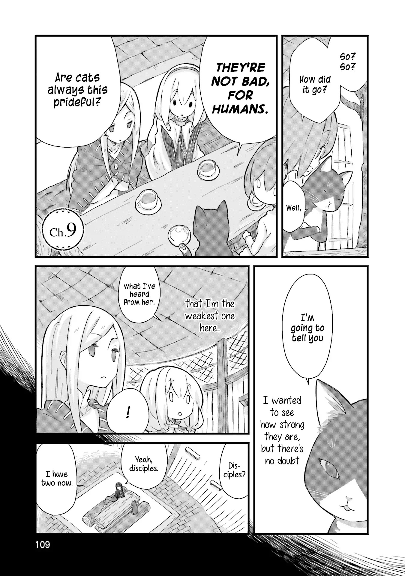 Yotsukoto Chapter 9 page 1 - Chapter 9