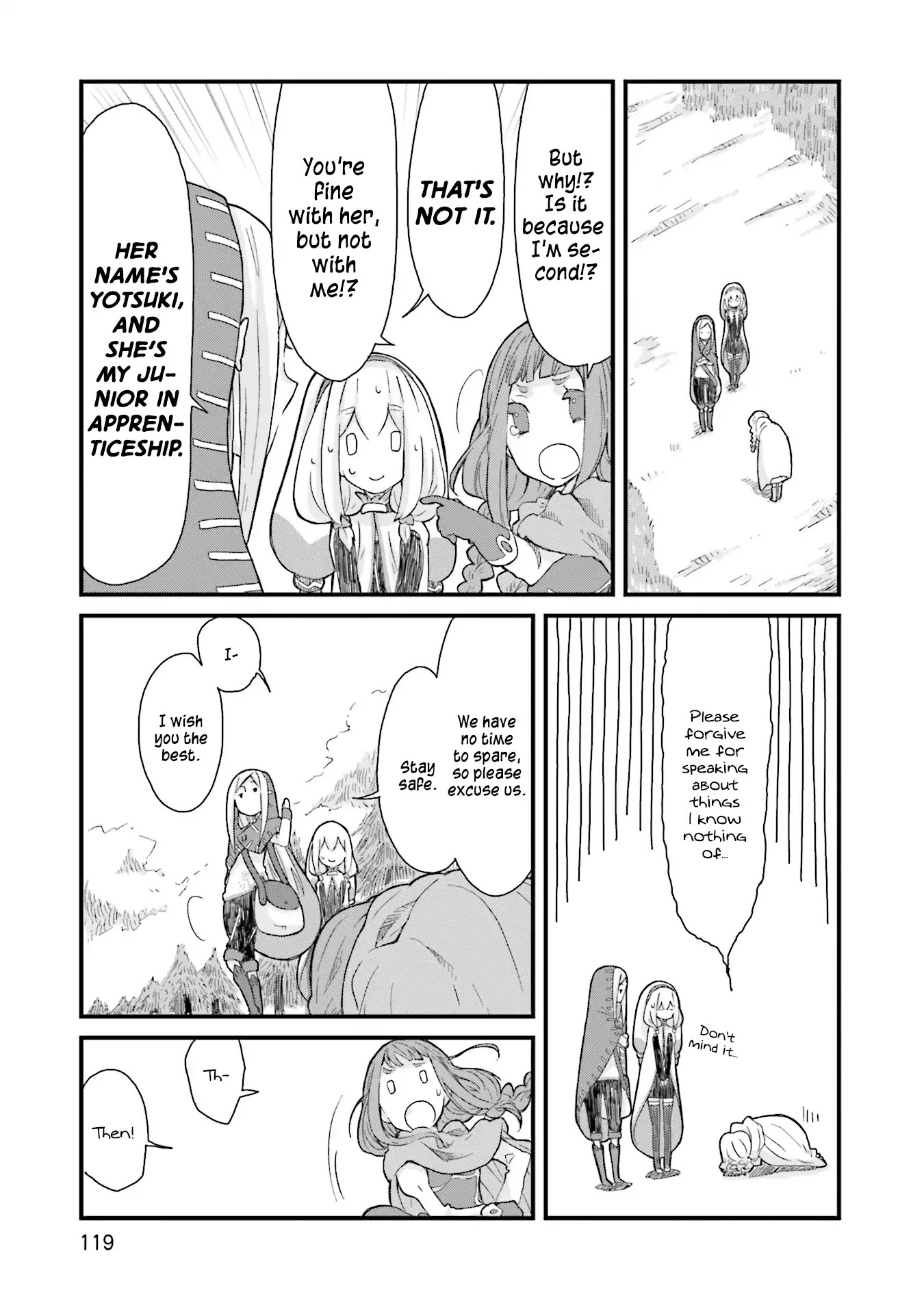 Yotsukoto Chapter 9 page 11 - Chapter 9