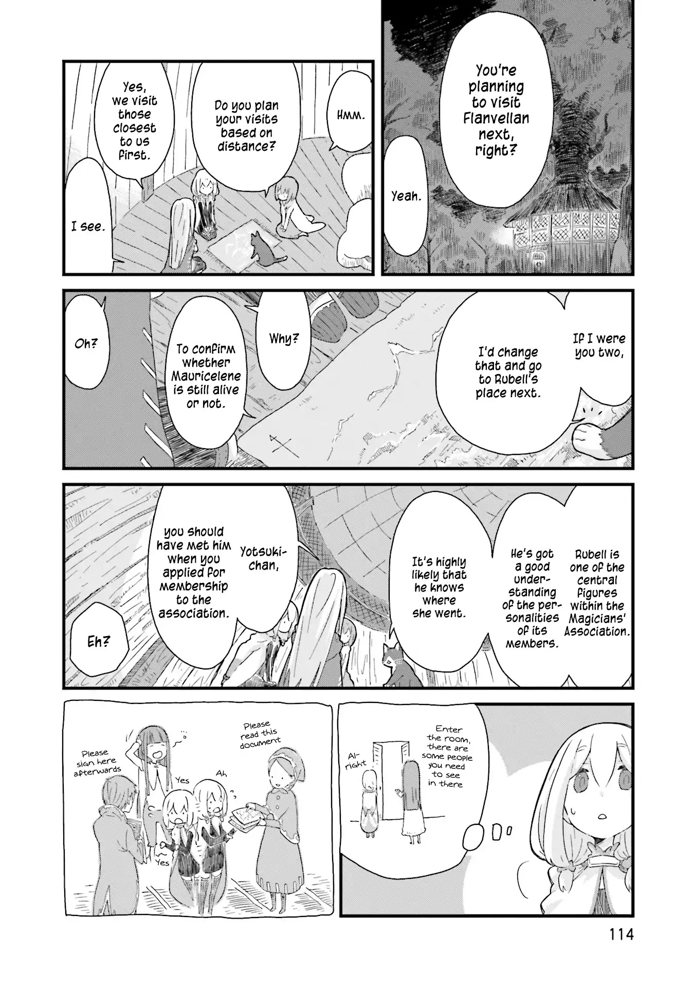Yotsukoto Chapter 9 page 6 - Chapter 9