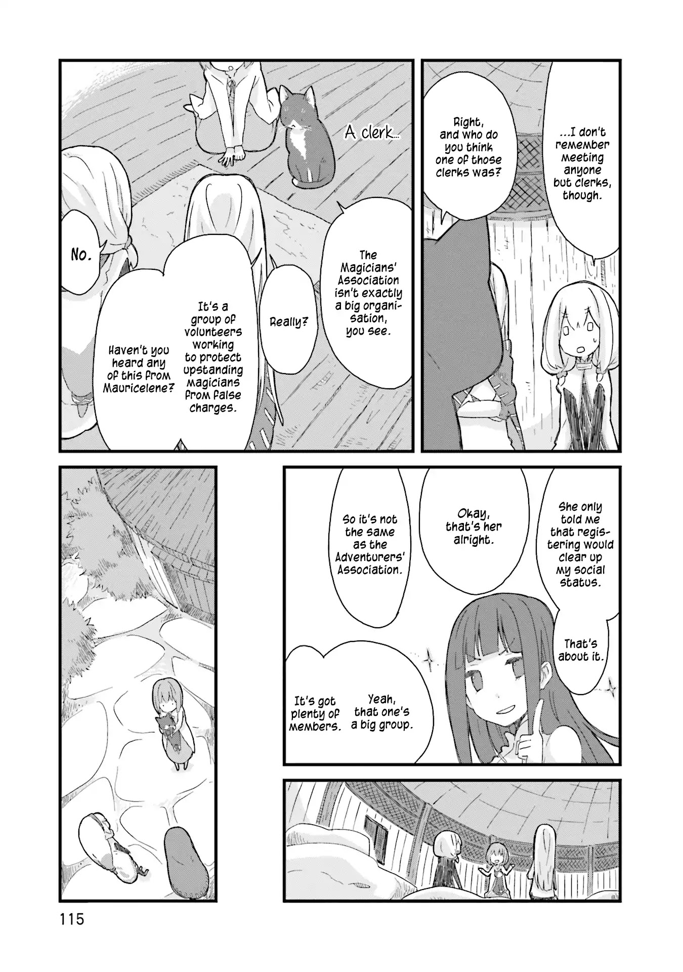 Yotsukoto Chapter 9 page 7 - Chapter 9