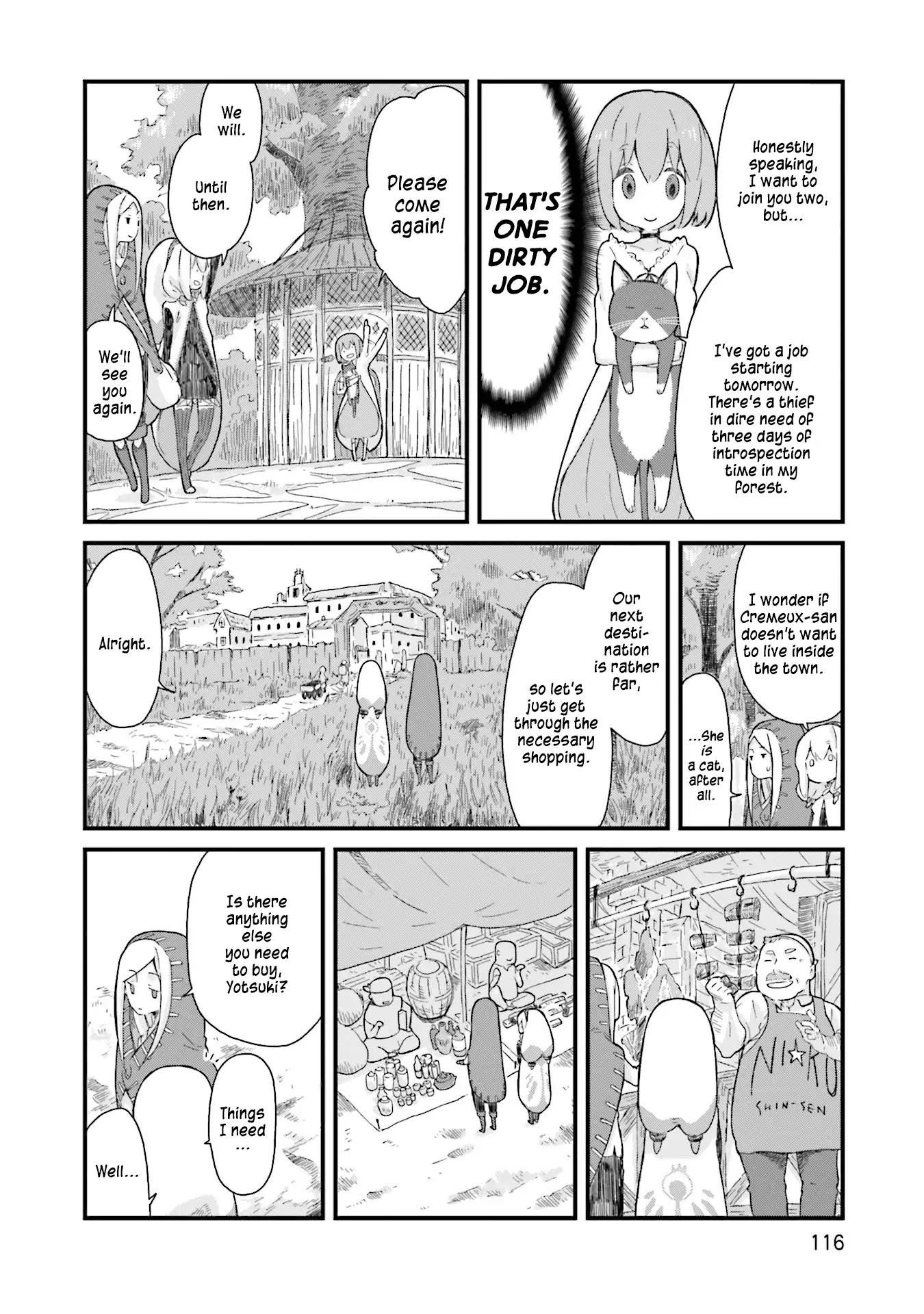 Yotsukoto Chapter 9 page 8 - Chapter 9