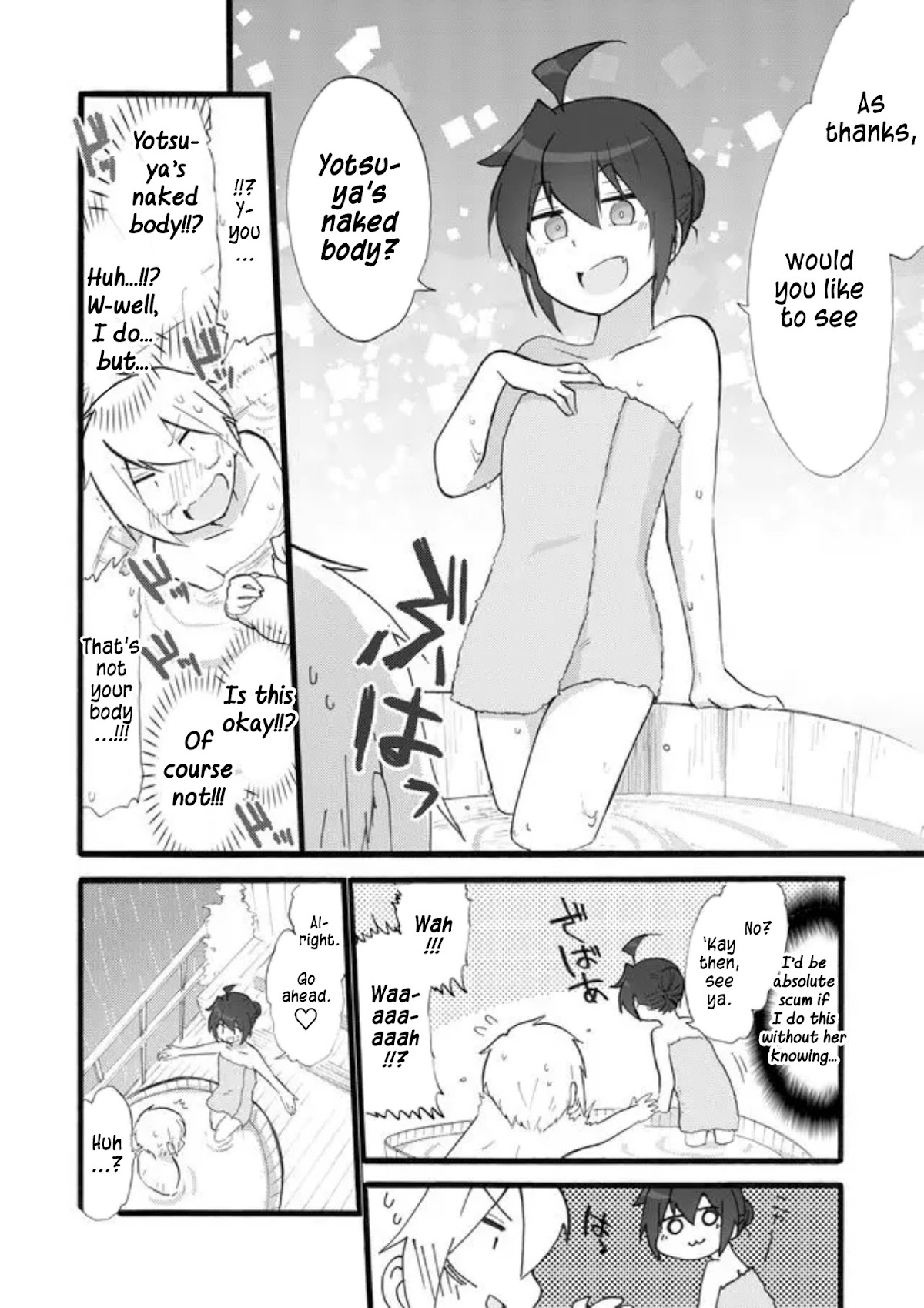 Yotsuya Kaidan! Chapter 17 page 14 - Chapter 17: Me, Yotsuya, the Hot Spring, and (Part One)