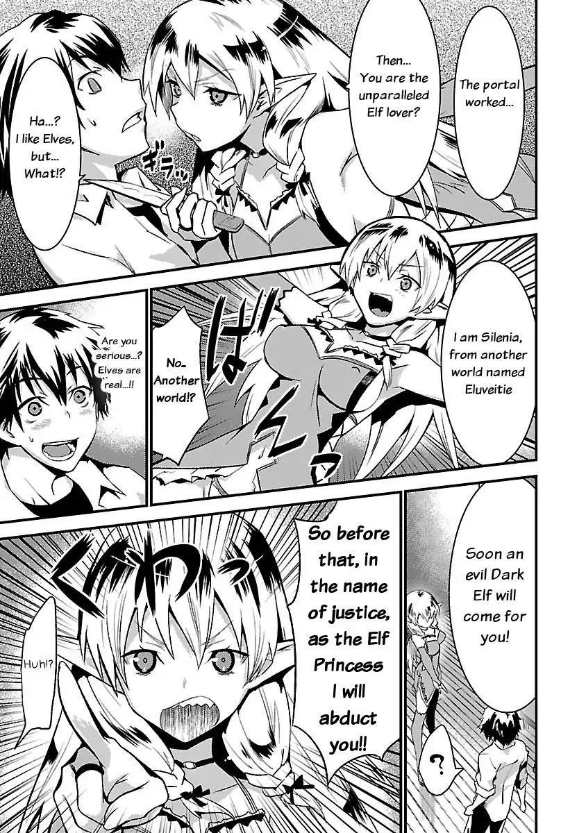 You Ain't Qualified Elf As I Need... Chapter 1 page 9 - Chapter 1: Scoop! A pretty Elf from another world!!