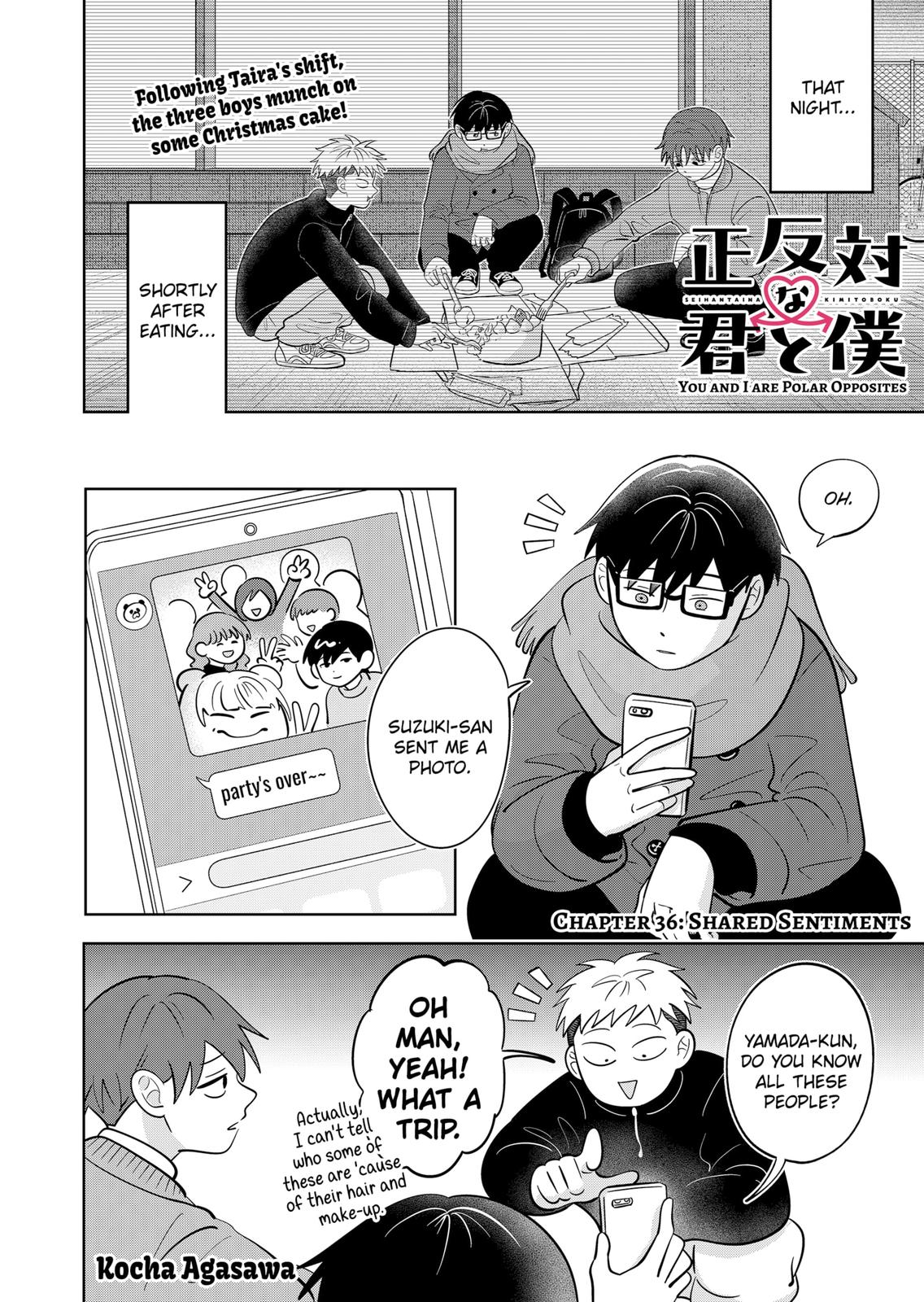 You and I are Polar Opposites Chapter 36 page 1 - Chapter 36