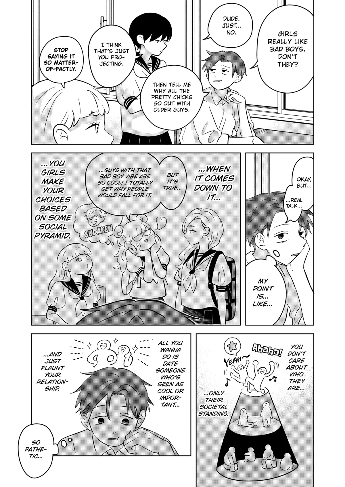 You and I are Polar Opposites Chapter 4 page 6 - Chapter 4: The Social Pyramid