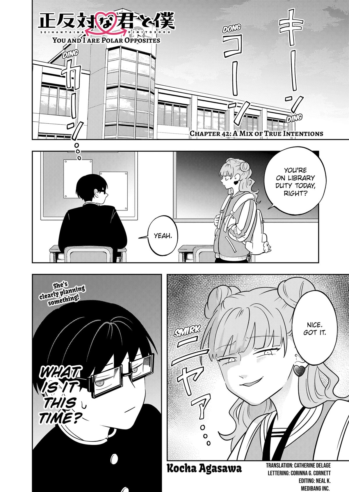 You and I are Polar Opposites Chapter 42 page 1 - Chapter 42