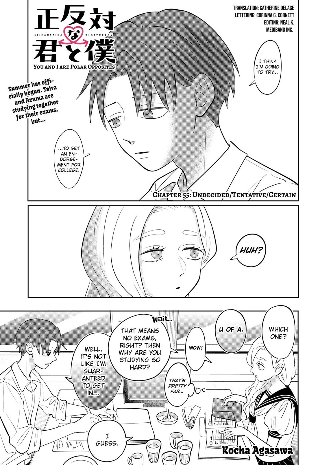 You and I are Polar Opposites Chapter 55 page 1 - Chapter 55