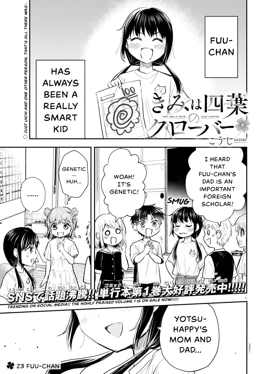 You are a Four Leaf Clover Chapter 23 page 2 - Chapter 23: Fuu-chan