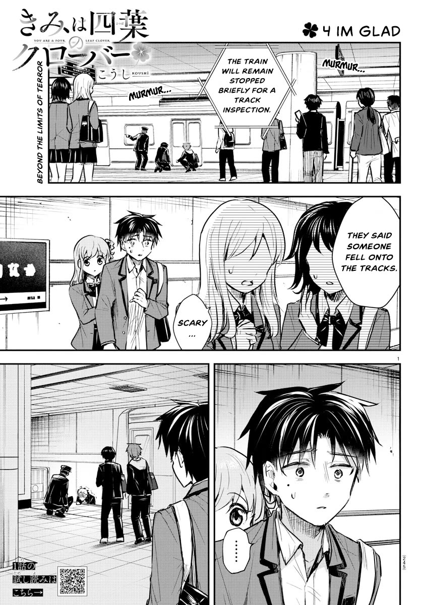 You are a Four Leaf Clover Chapter 4 page 2 - Chapter 4: Im glad.