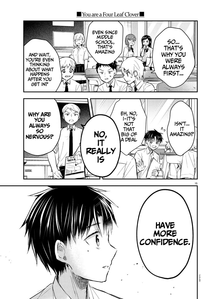 You are a Four Leaf Clover Chapter 48 page 16 - Chapter 48: You're amazing!