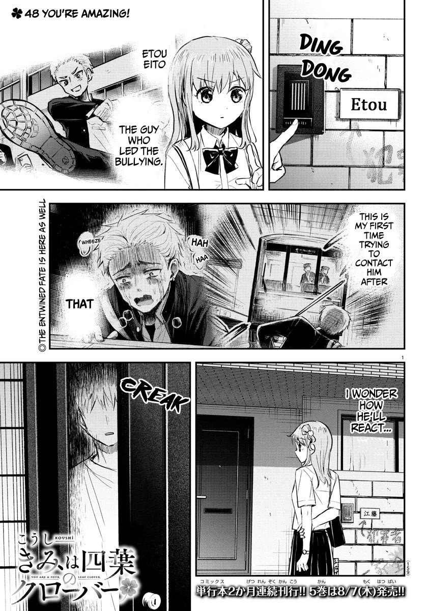 You are a Four Leaf Clover Chapter 48 page 2 - Chapter 48: You're amazing!