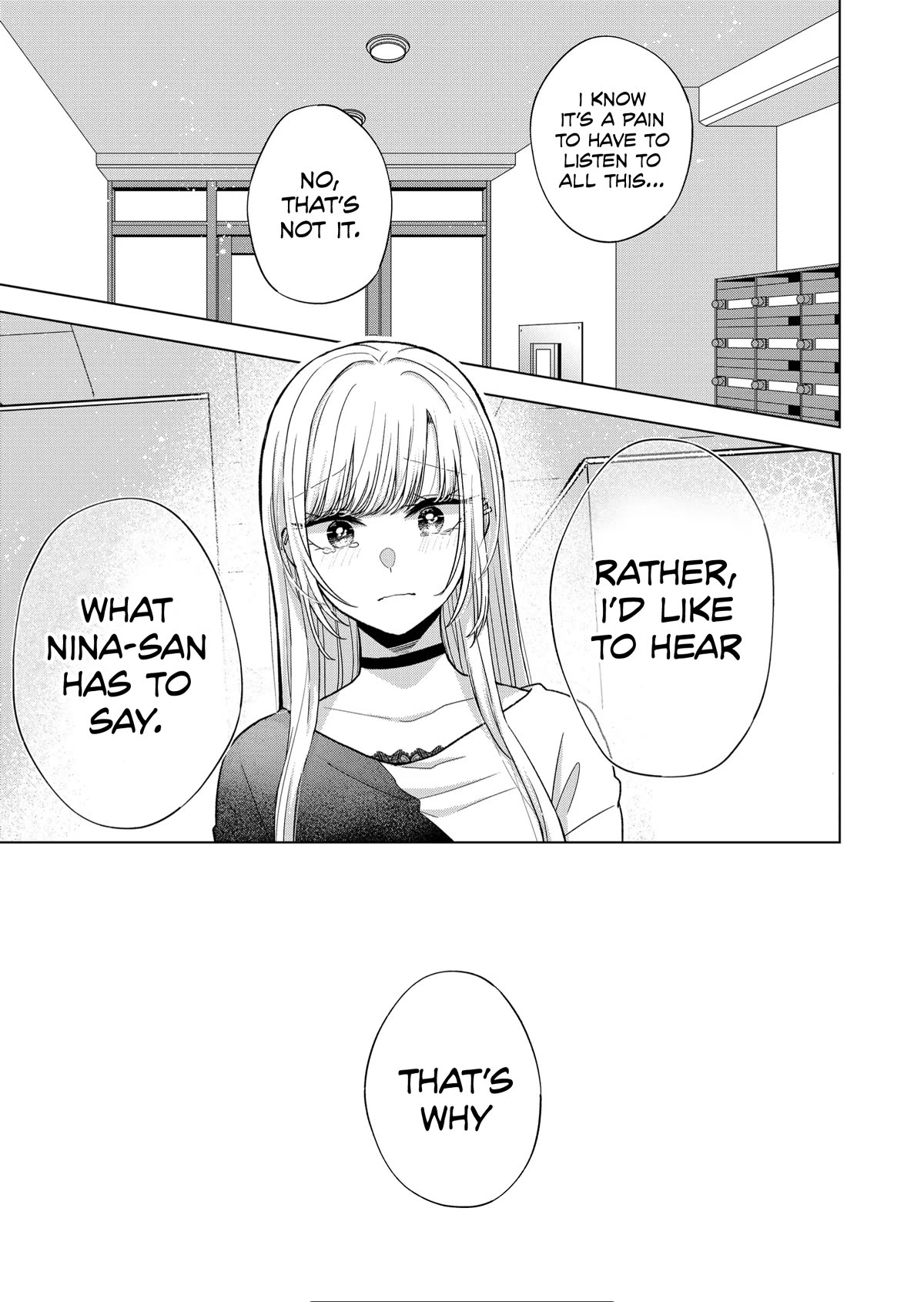 You Are Not NINA! Chapter 15 page 7 - Chapter 15: Is this okay?