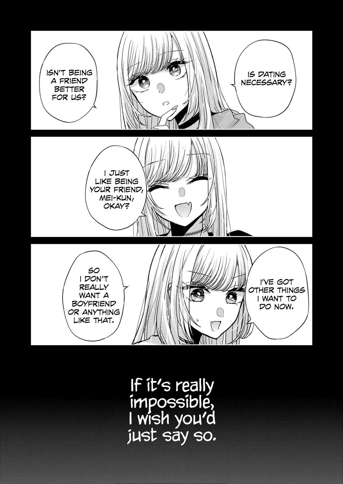 You Are Not NINA! Chapter 18 page 1 - Chapter 18: I wonder if it'll trouble you