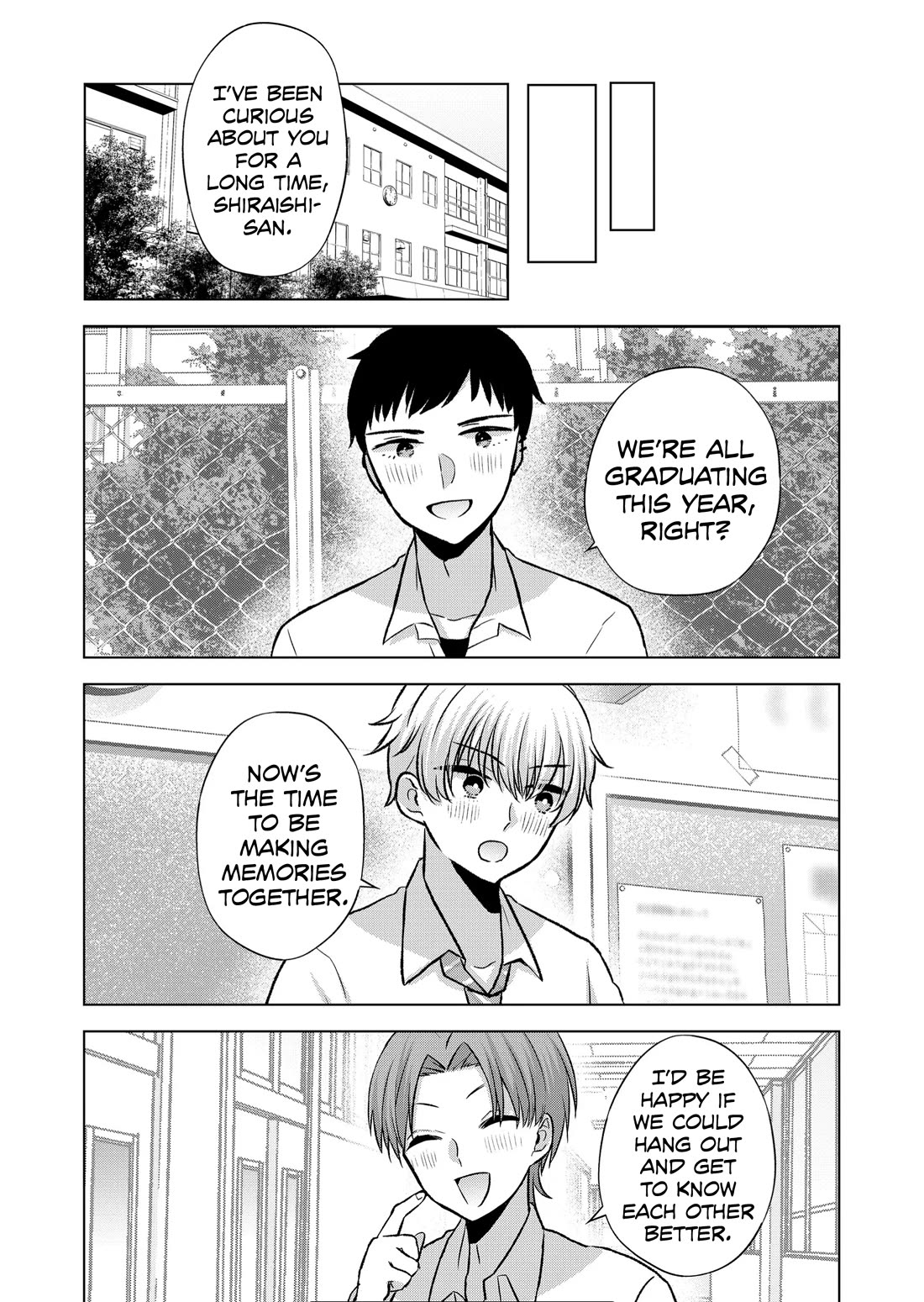 You Are Not NINA! Chapter 23 page 8 - Chapter 23: We could start as friends