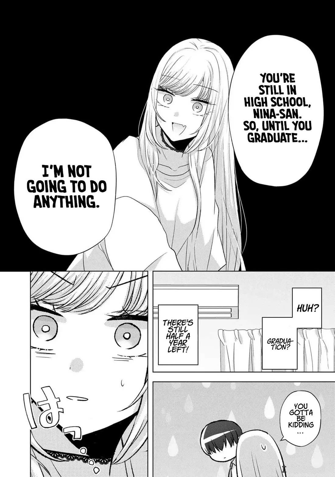 You Are Not NINA! Chapter 28 page 8 - Chapter 28: I’ll tell you when I get back