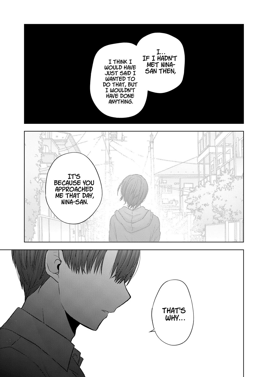 You Are Not NINA! Chapter 30 page 5 - Chapter 30: Thank You For Finding Me