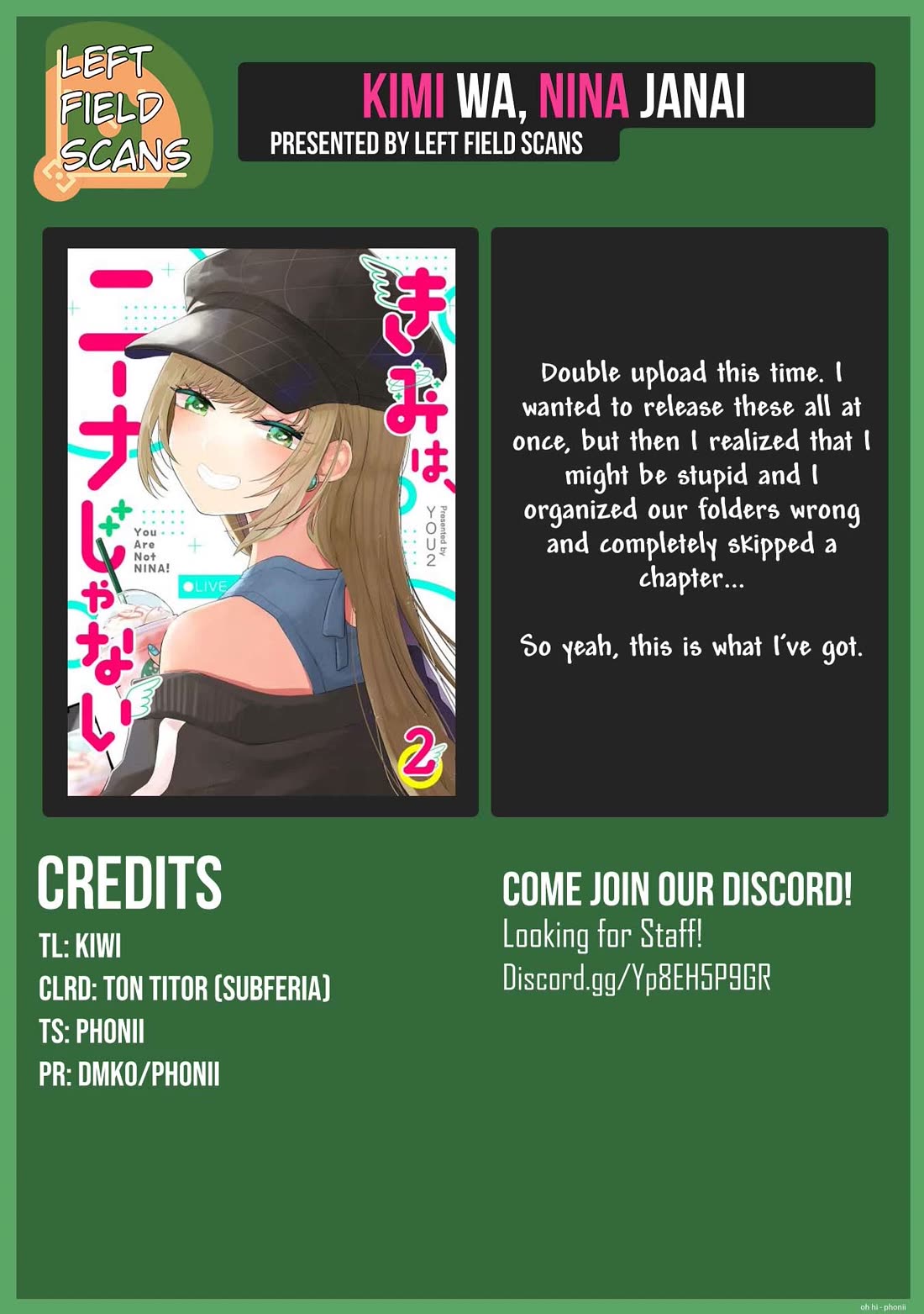 You Are Not NINA! Chapter 32 page 13 - Chapter 32: Aren’t you the cute one?