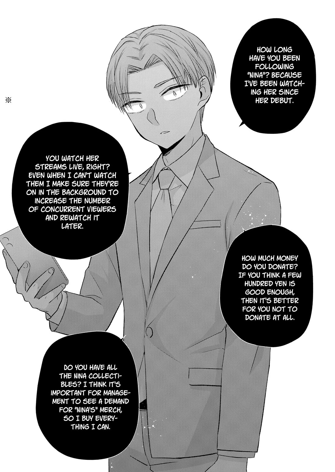 You Are Not NINA! Chapter 33 page 8 - Chapter 33: I don’t want you to think we’re the same.
