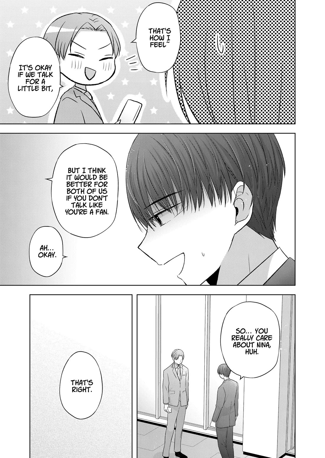 You Are Not NINA! Chapter 33 page 9 - Chapter 33: I don’t want you to think we’re the same.