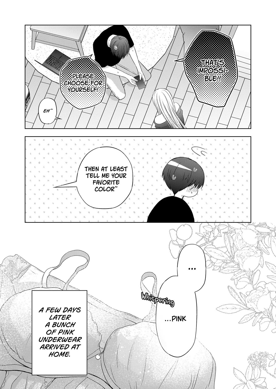 You Are Not NINA! Chapter 35.5 page 3 - Chapter 35.5: Extra Episode: "What do you like?"