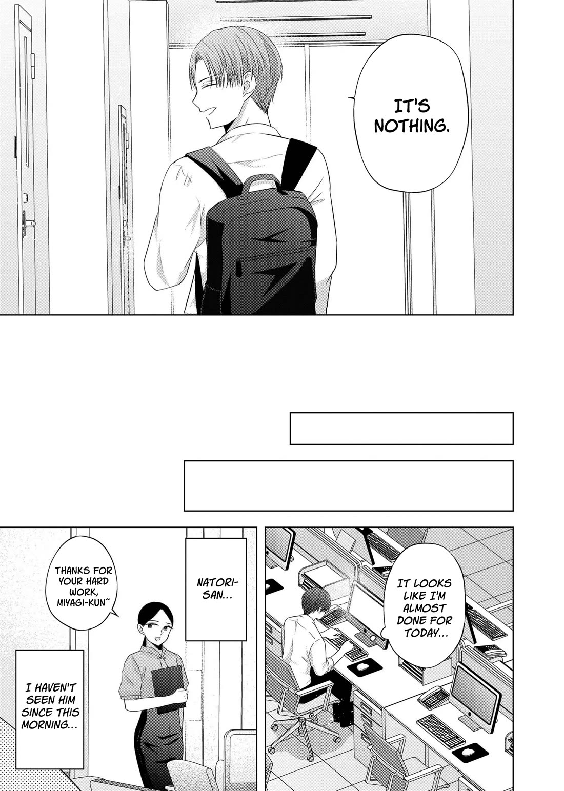 You Are Not NINA! Chapter 36 page 9 - Chapter 36: It's Nothing