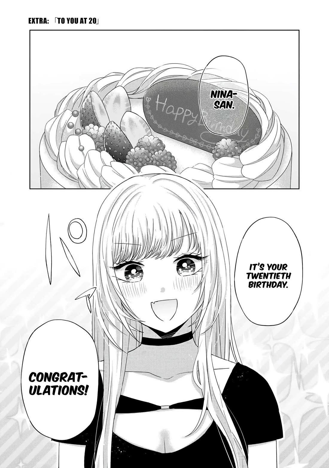 You Are Not NINA! Chapter 40.5 page 1 - Chapter 40.5: To You at 20