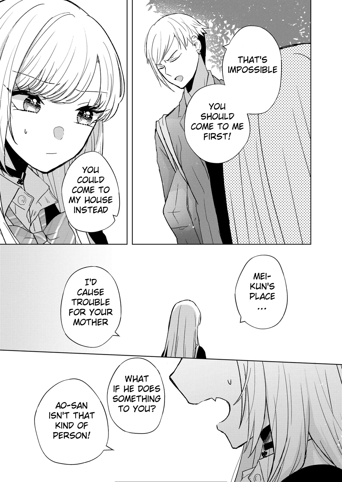 You Are Not NINA! Chapter 6 page 9 - Chapter 6: You don't like him, do you?