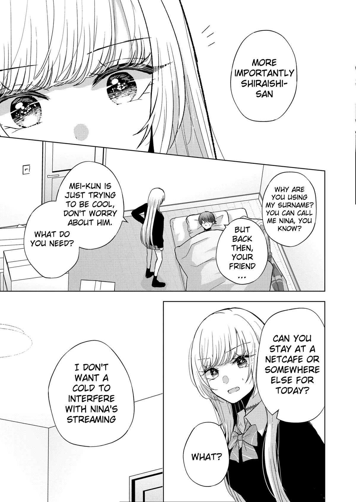 You Are Not NINA! Chapter 8 page 3 - Chapter 8: I'll stay by your side