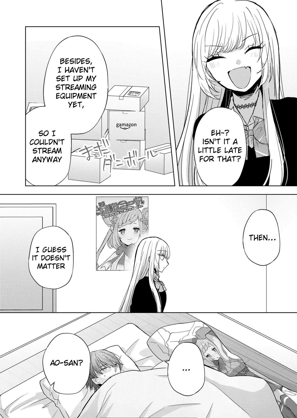 You Are Not NINA! Chapter 8 page 4 - Chapter 8: I'll stay by your side