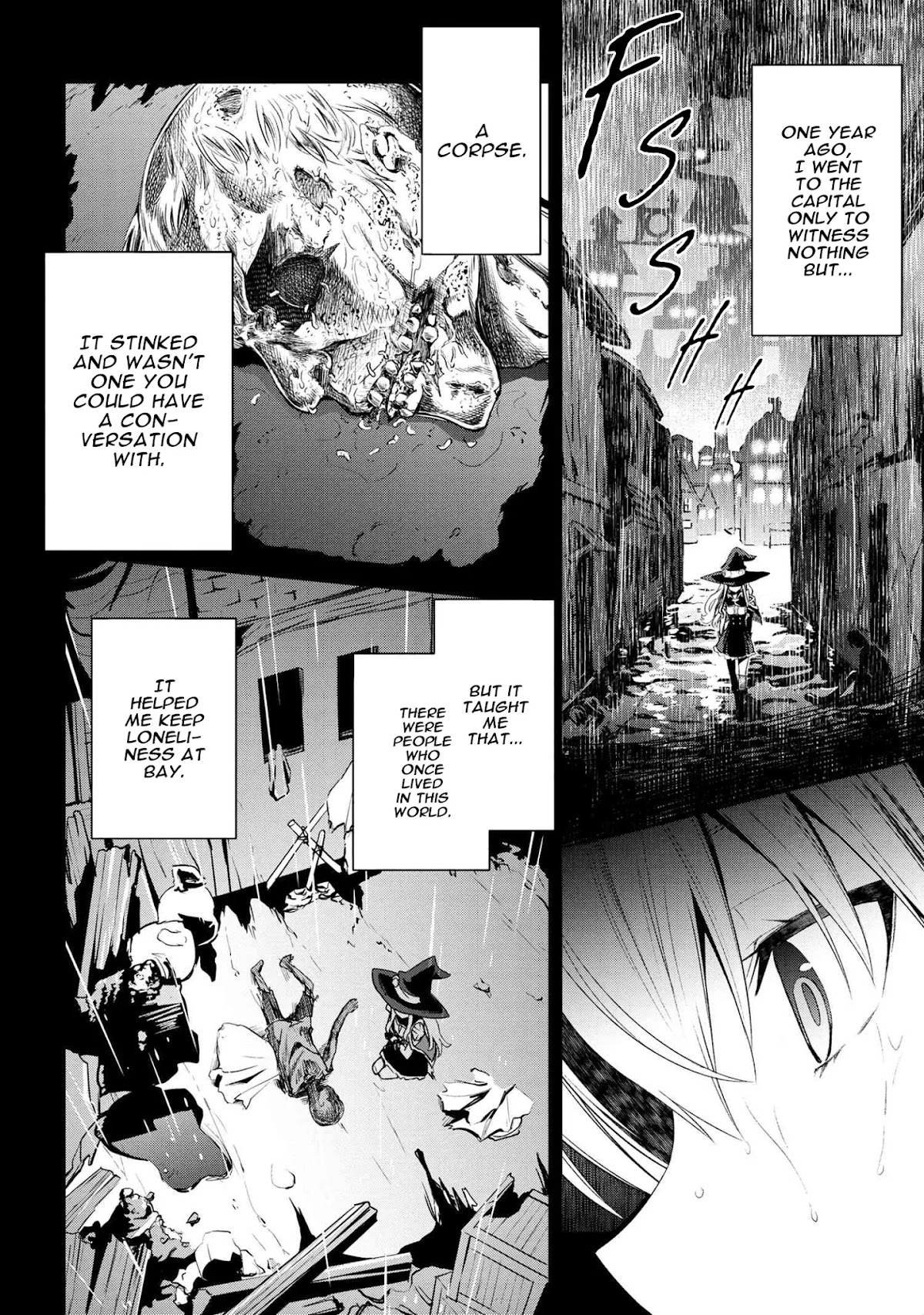 You are the Cindery Witch that will not Die Chapter 2 page 4 - Chapter 2: The Abandoned Princess