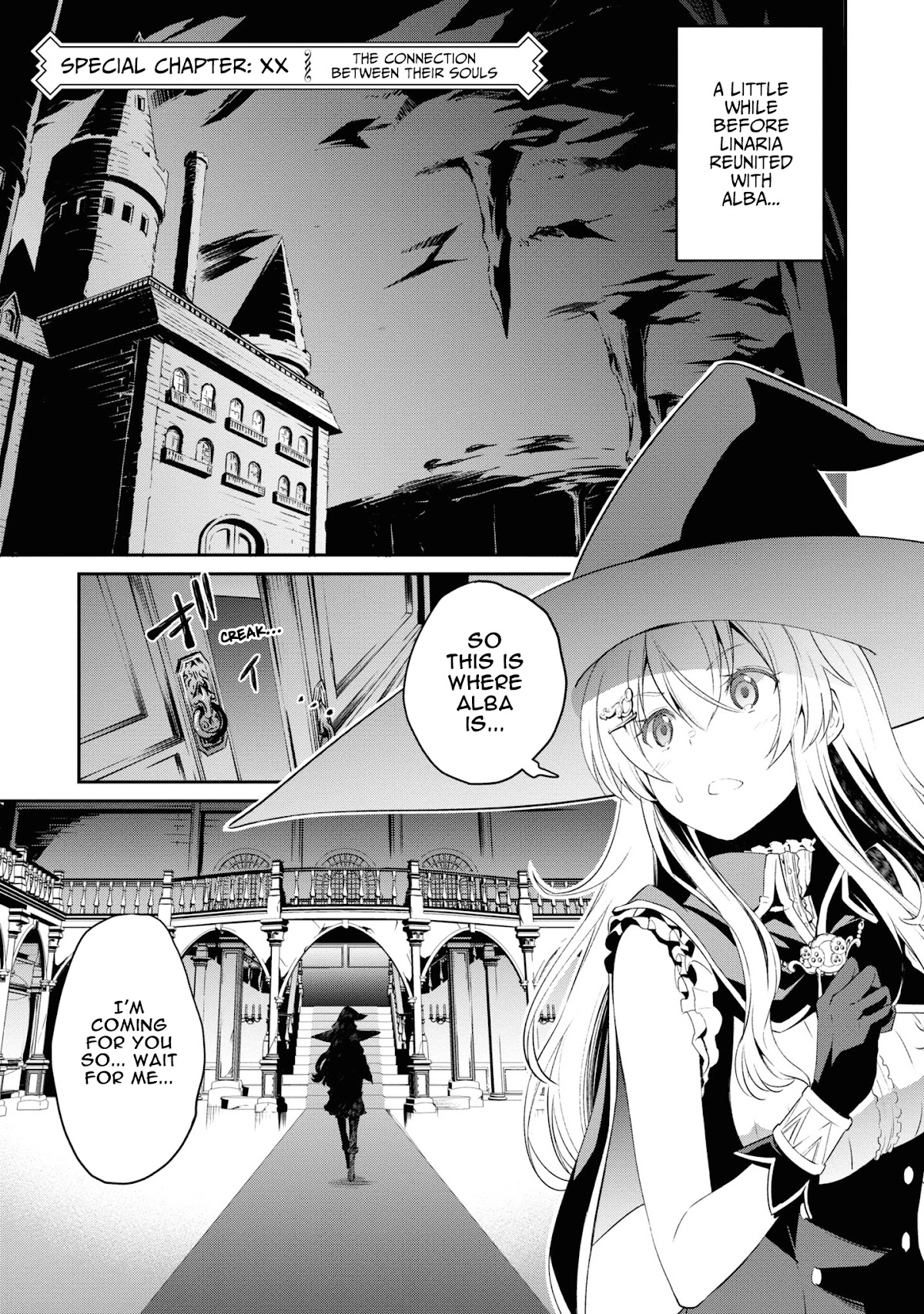 You are the Cindery Witch that will not Die Chapter 3.5 page 1 - Chapter 3.5: The Connection between their Souls