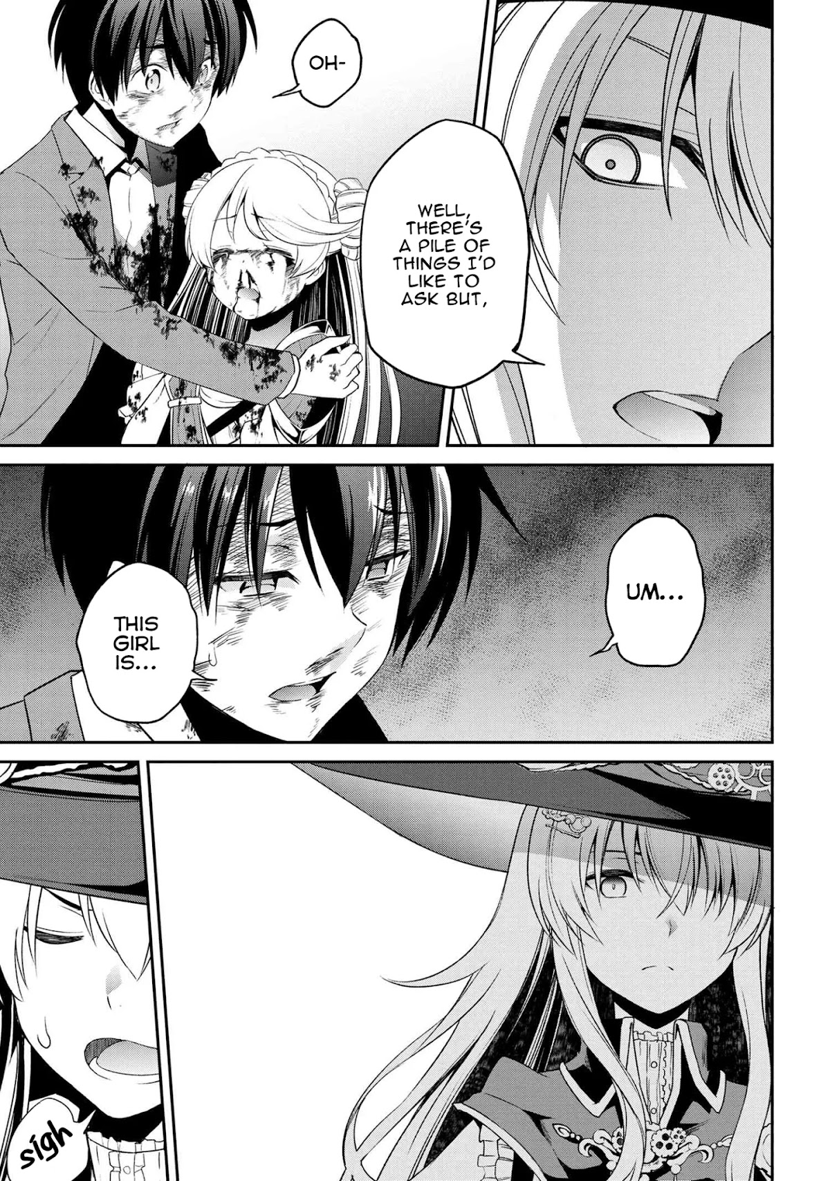 You are the Cindery Witch that will not Die Chapter 3 page 28 - Chapter 3: Magic Eater