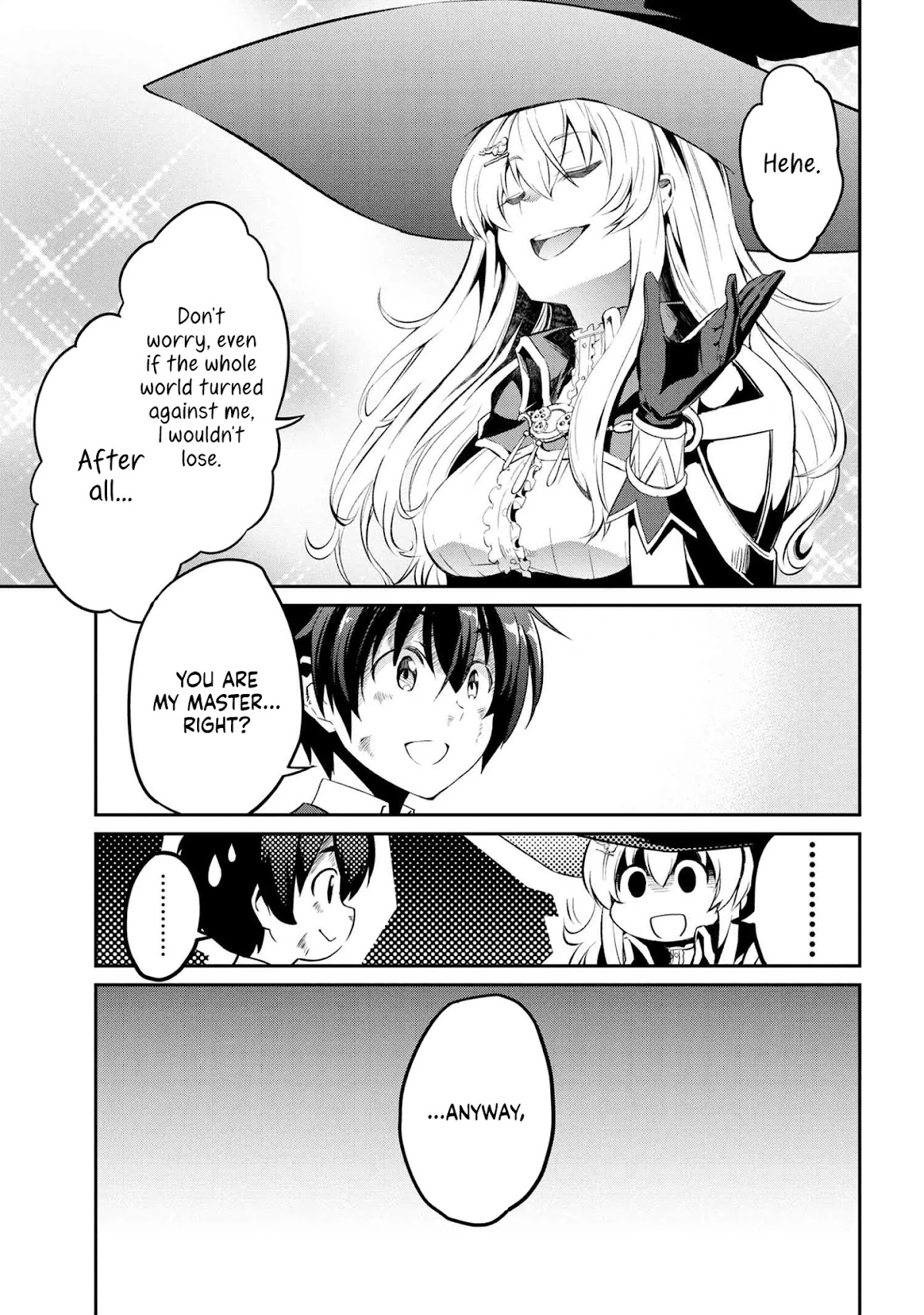 You are the Cindery Witch that will not Die Chapter 4.1 page 21 - Chapter 4.1: Prestige of Discipleship