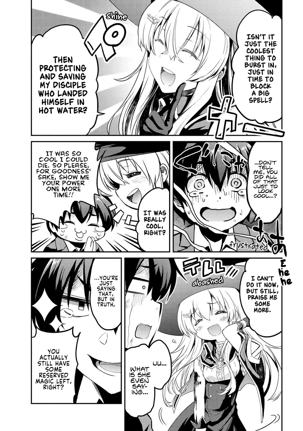 You are the Cindery Witch that will not Die Chapter 4.2 page 4 - Chapter 4.2: Prestige of Discipleship