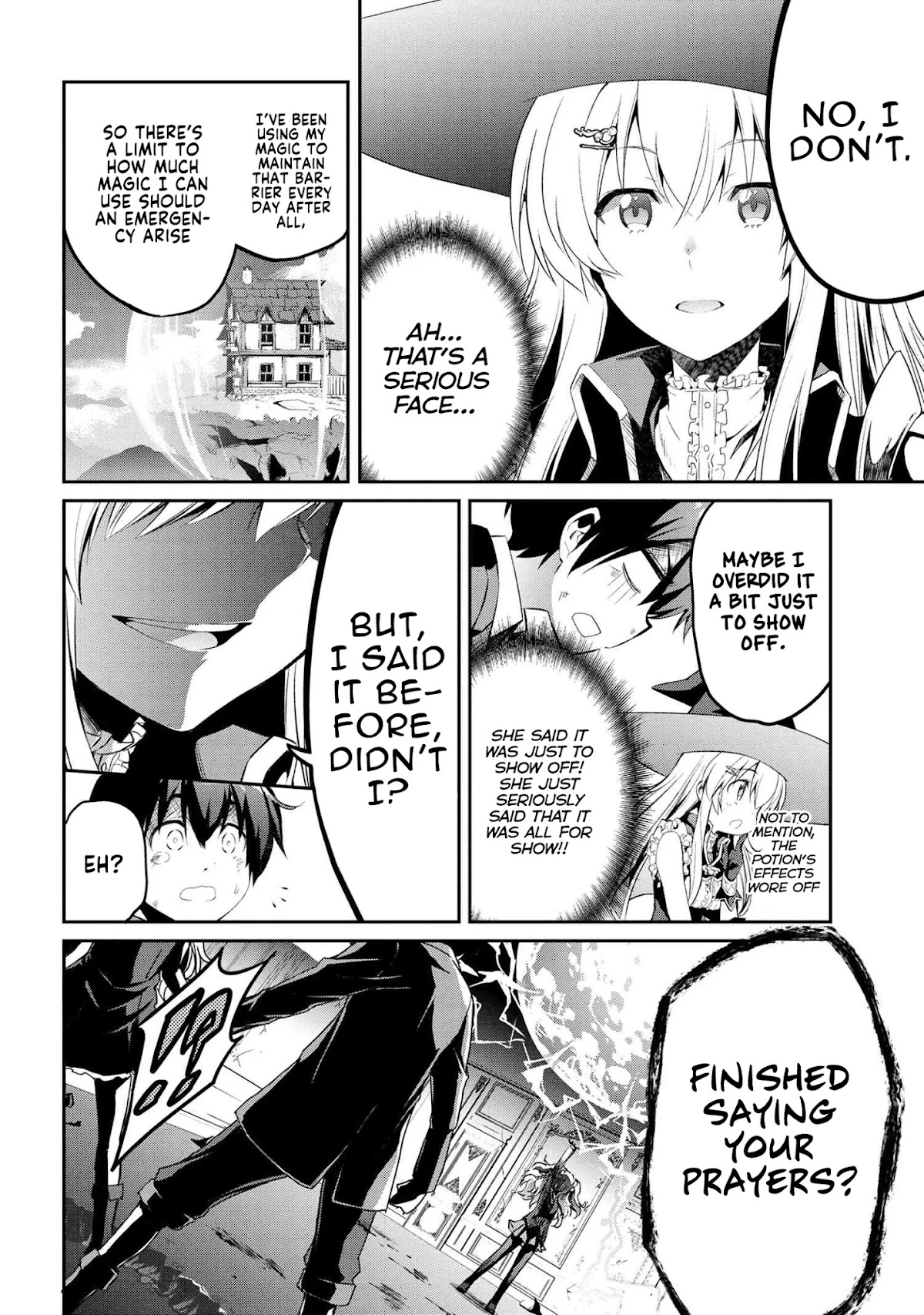 You are the Cindery Witch that will not Die Chapter 4.2 page 5 - Chapter 4.2: Prestige of Discipleship