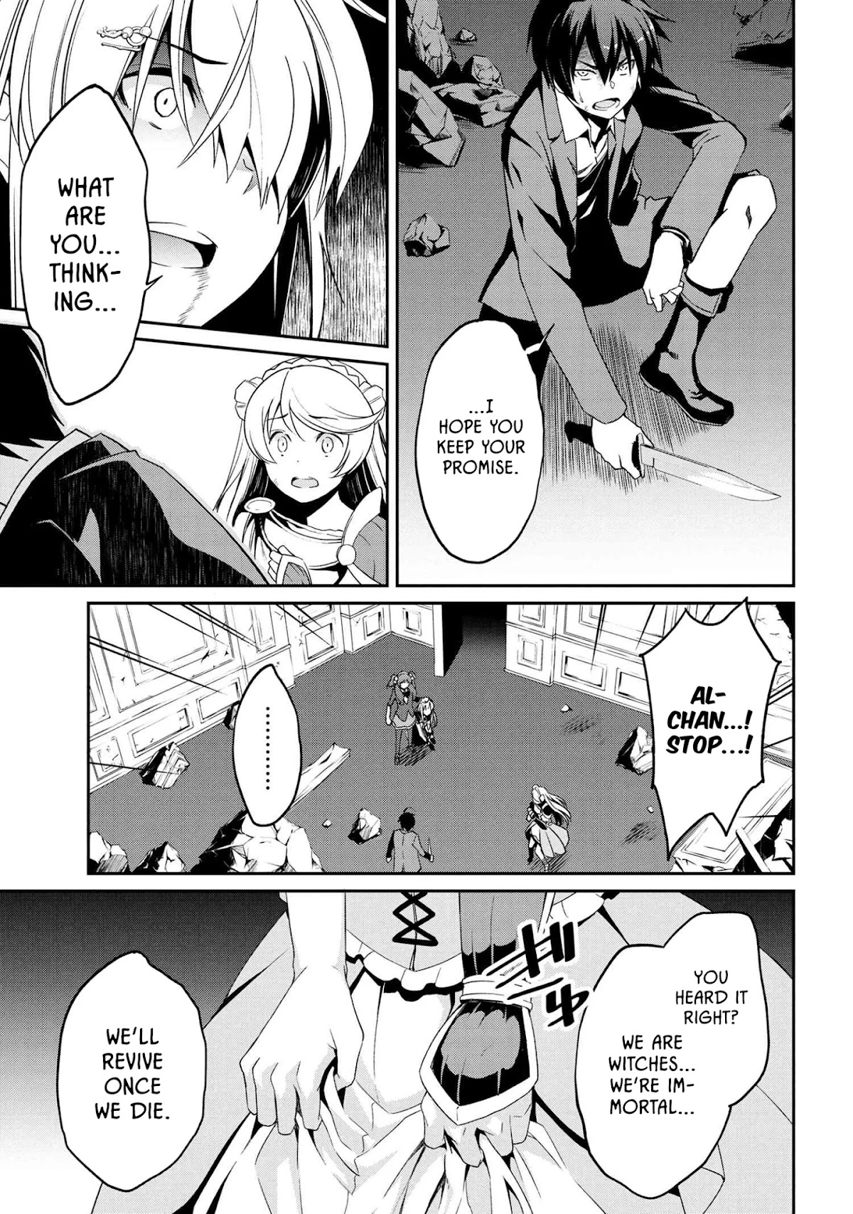 You are the Cindery Witch that will not Die Chapter 5.2 page 12 - Chapter 5.2