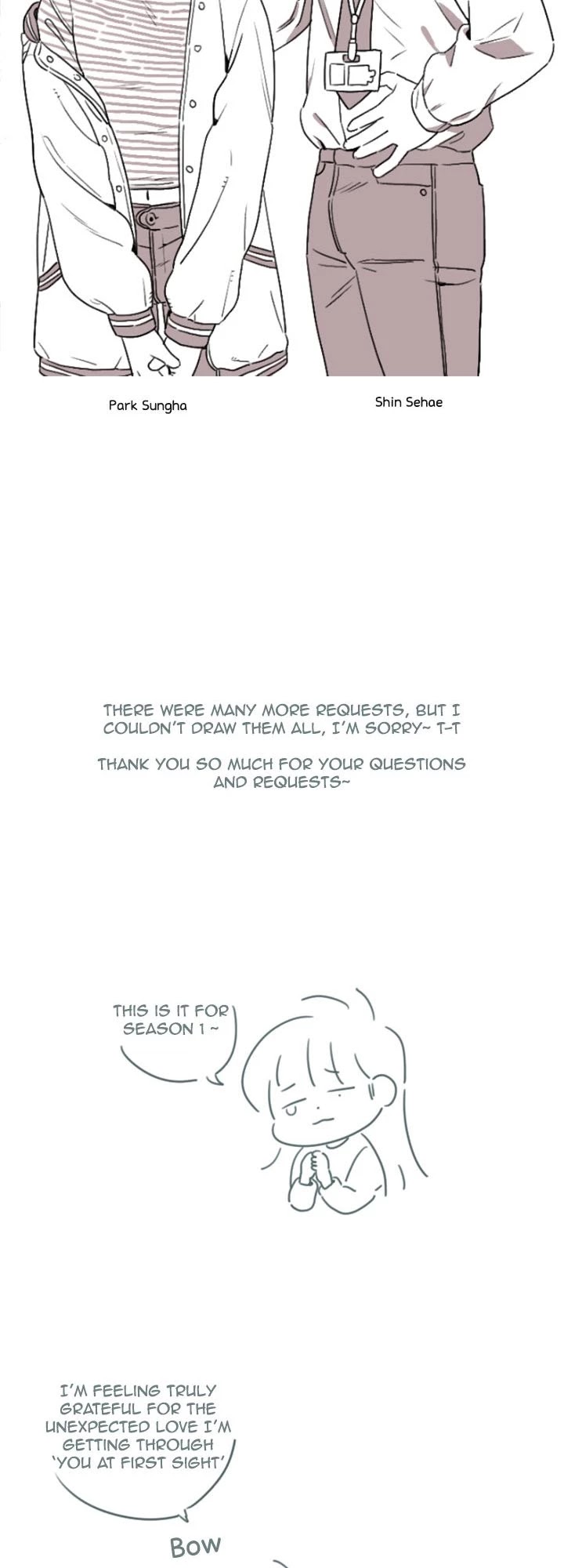 You At First Sight Chapter 44.5 page 20 - Chapter 44.5: Season 1 Epilogue