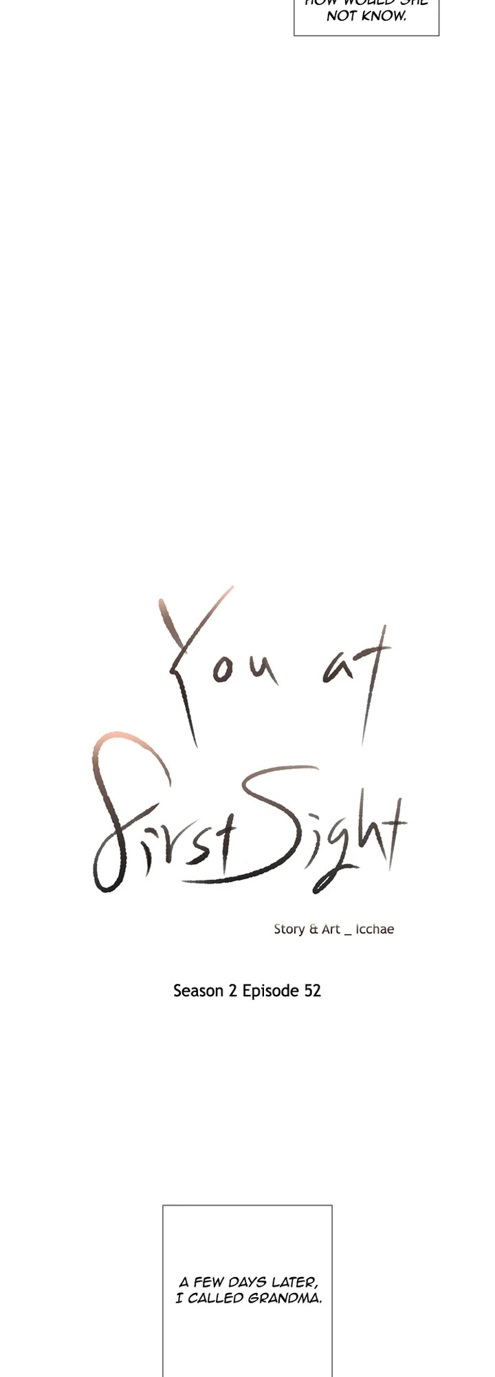 You At First Sight Chapter 96 page 9 - Chapter 96
