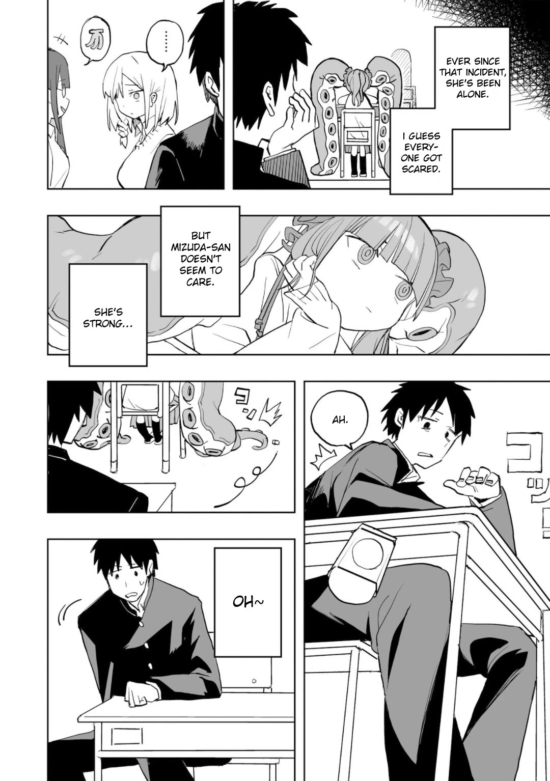You Can’t Escape From Mizudako-chan! Chapter 0 page 16 - Chapter 0: Mizudako-chan Attacks!