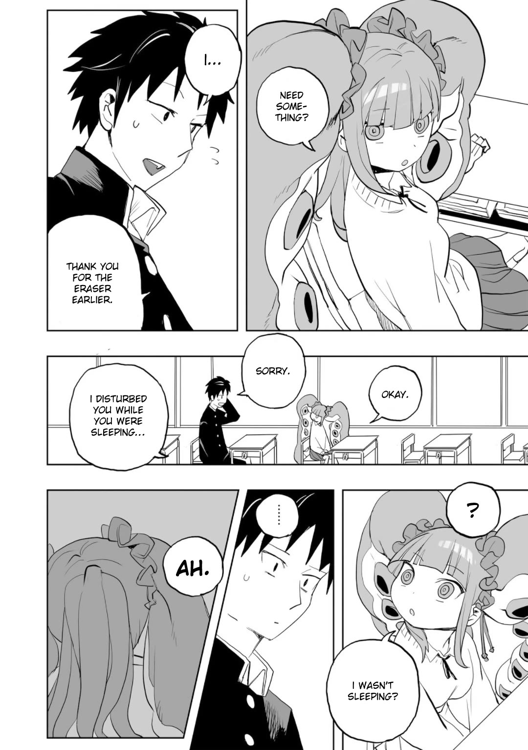 You Can’t Escape From Mizudako-chan! Chapter 0 page 20 - Chapter 0: Mizudako-chan Attacks!