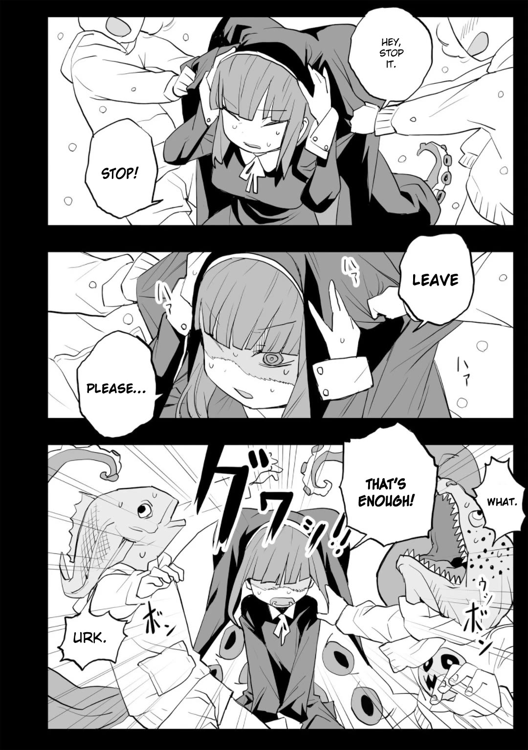 You Can’t Escape From Mizudako-chan! Chapter 0 page 36 - Chapter 0: Mizudako-chan Attacks!