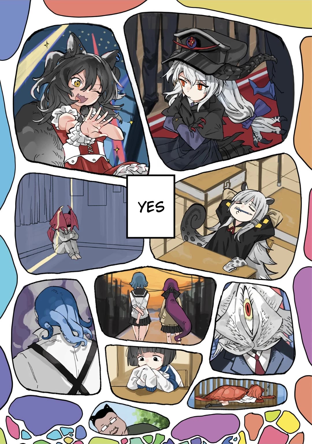 You Can’t Escape From Mizudako-chan! Chapter 1 page 3 - Chapter 1: Catch And Love