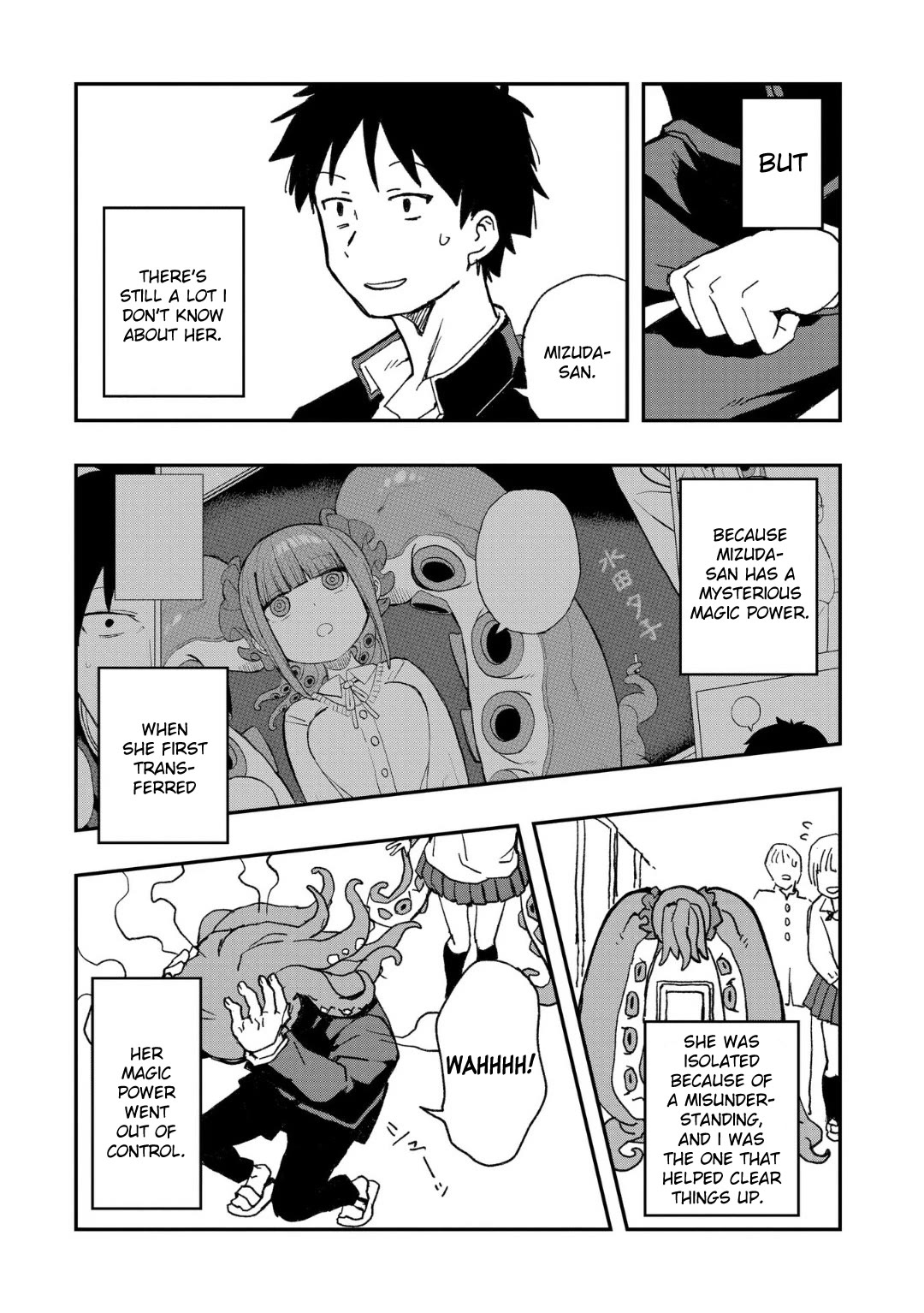 You Can’t Escape From Mizudako-chan! Chapter 1 page 8 - Chapter 1: Catch And Love