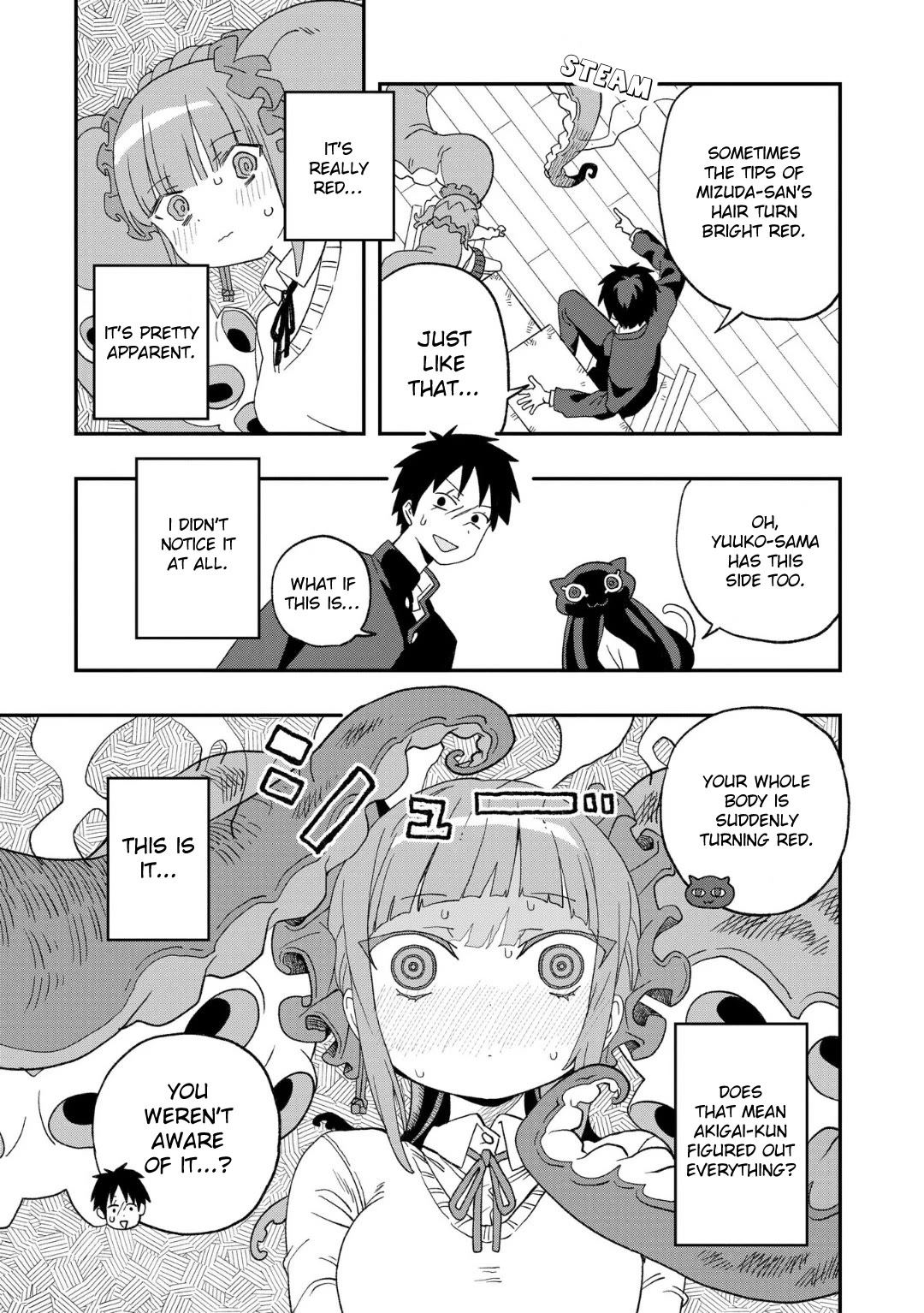 You Can’t Escape From Mizudako-chan! Chapter 11 page 11 - Chapter 11: Yudedako-chan