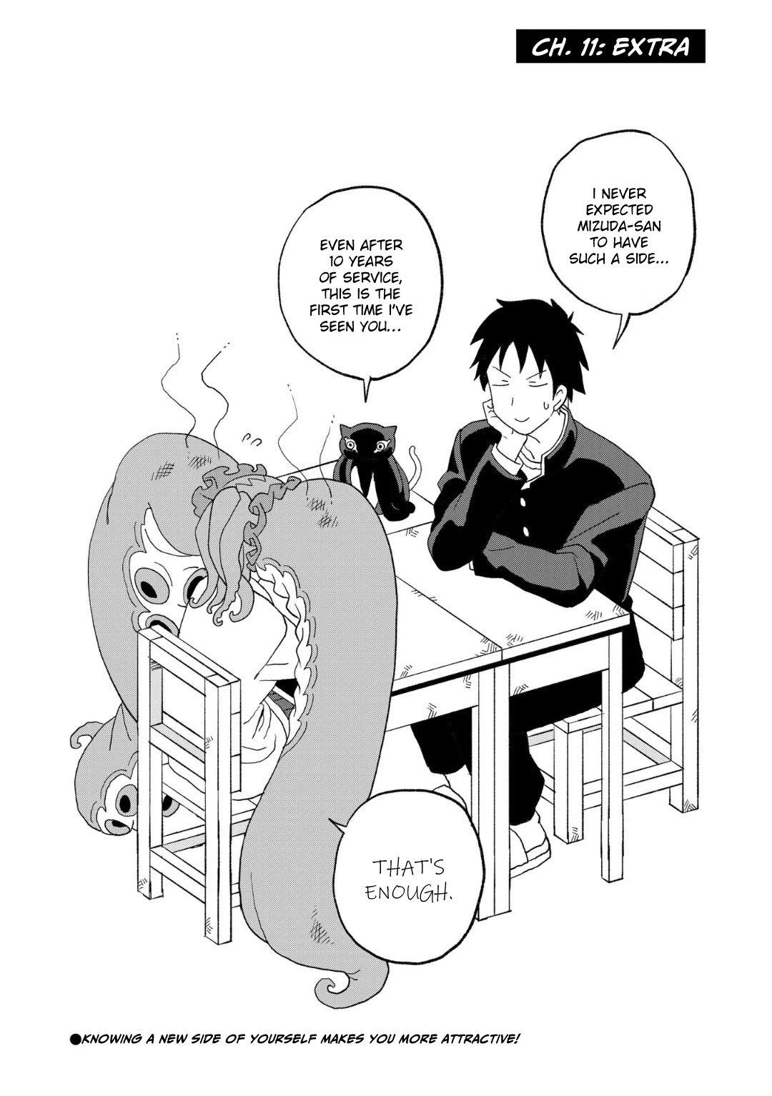 You Can’t Escape From Mizudako-chan! Chapter 11 page 14 - Chapter 11: Yudedako-chan