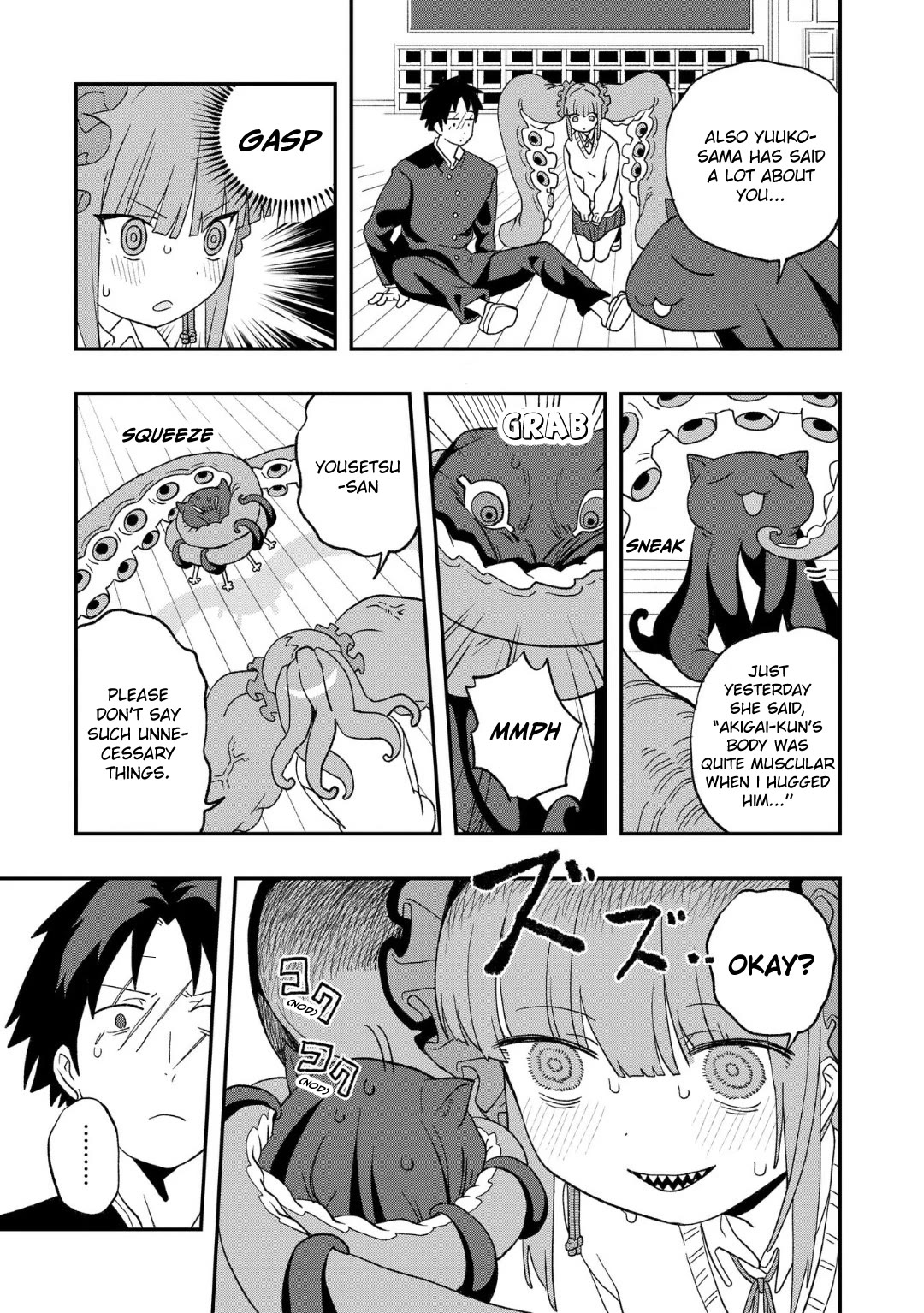 You Can’t Escape From Mizudako-chan! Chapter 11 page 7 - Chapter 11: Yudedako-chan
