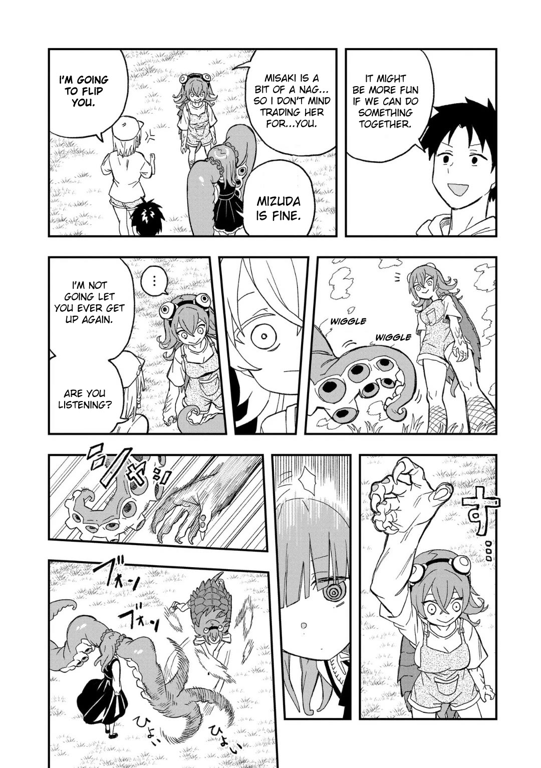 You Can’t Escape From Mizudako-chan! Chapter 12 page 10 - Chapter 12: Fierce Turtle Iwane Koma